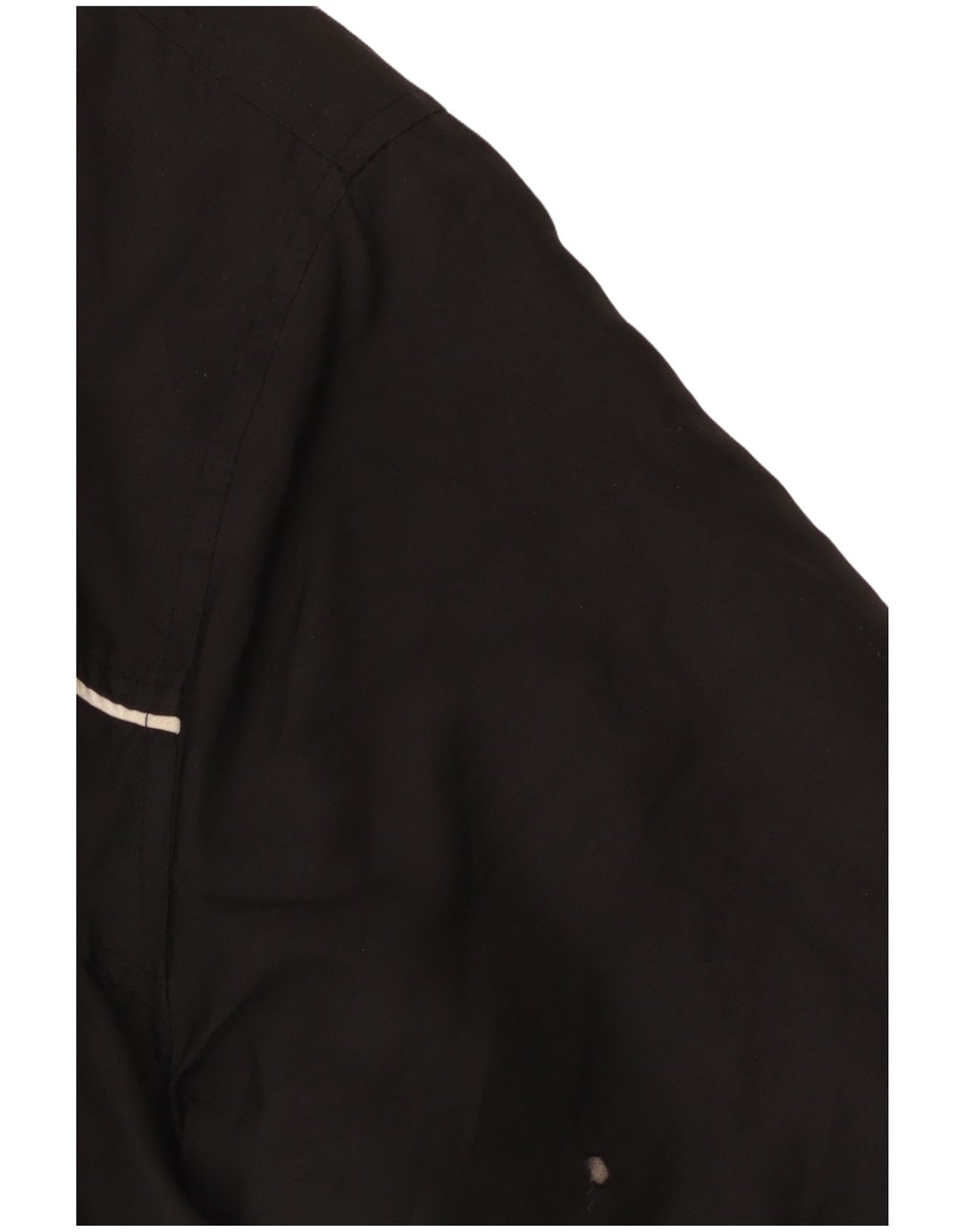 ASICS Chaqueta superior de chándal para hombre Poliéster negro mediano