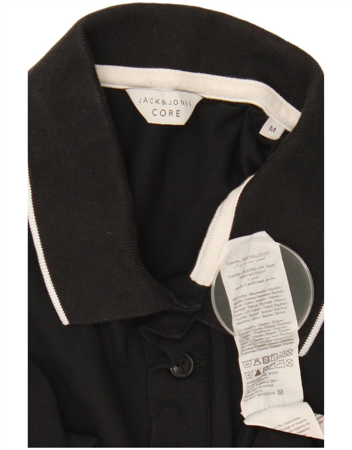 Polo Jack & Jones Hombre Algodón Negro Mediano