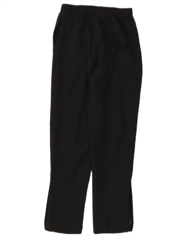 Nike Pantalones cortavientos Dri Fit para niños 12-13 años Grande Negro Poliéster