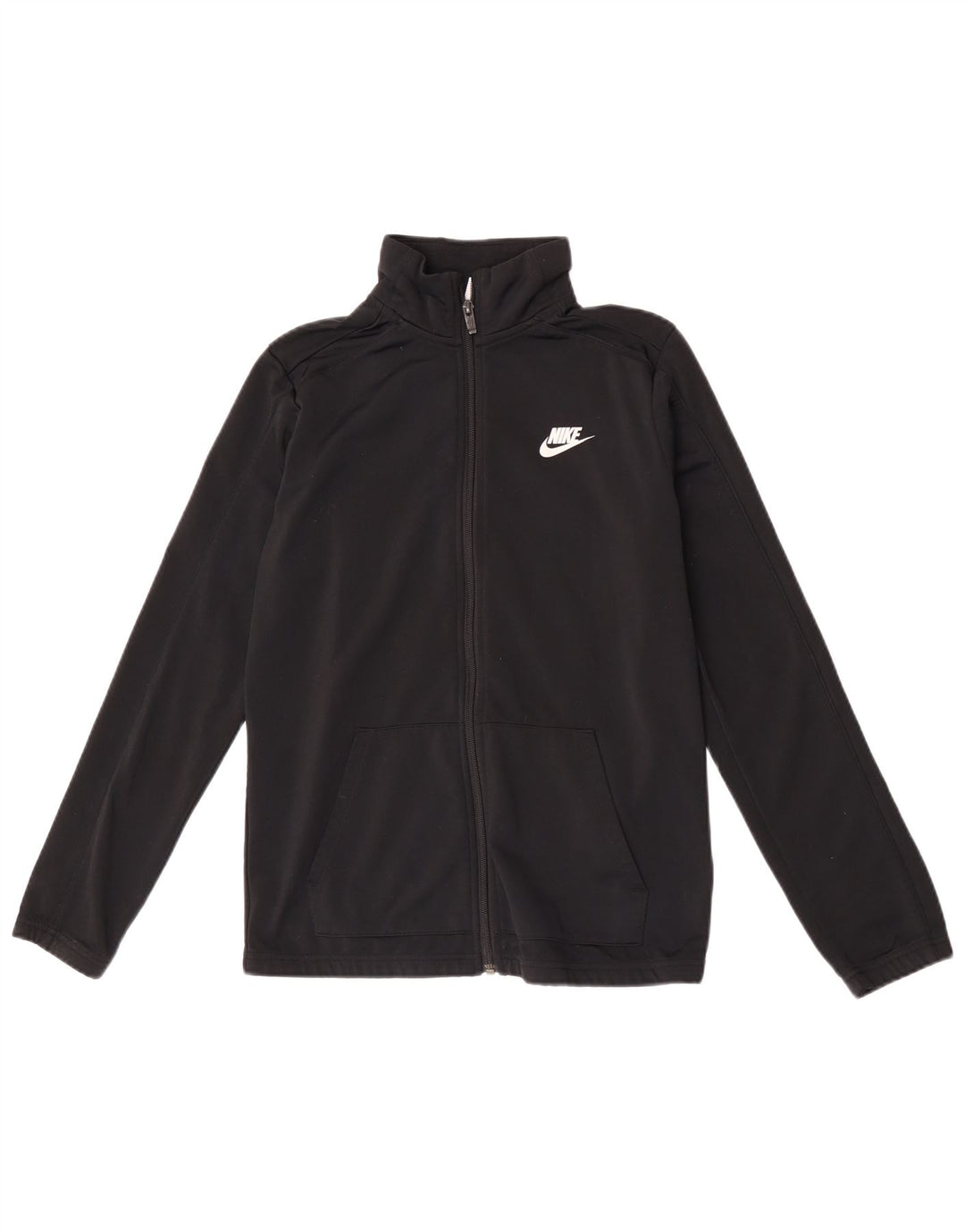 Nike Chaqueta de chándal para niño 13-14 años XL Negro Poliéster