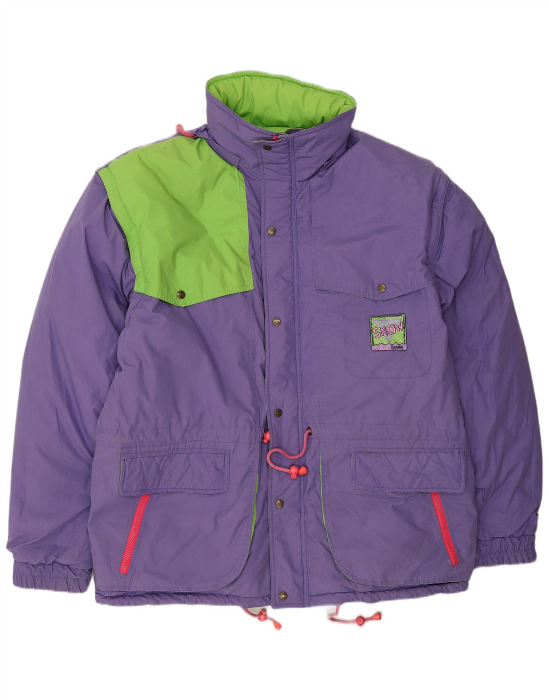 MC Kee's Chaqueta acolchada reversible para hombre UK 42 XL Verde