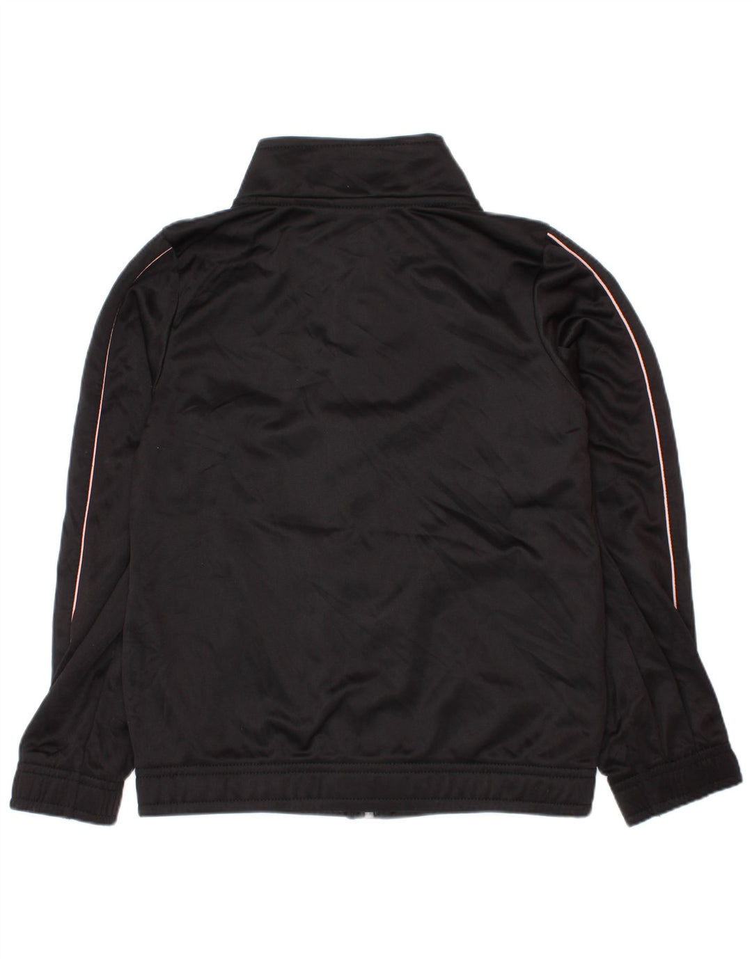 Puma - Chaqueta de chándal gráfica para niña (5-6 años), color negro