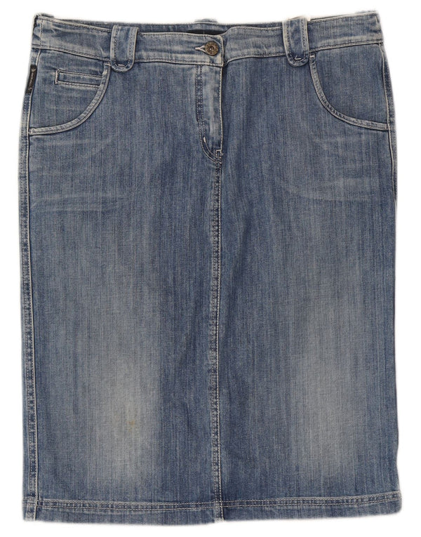 Armani Falda vaquera para mujer UK 16 Large W34 Algodón azul