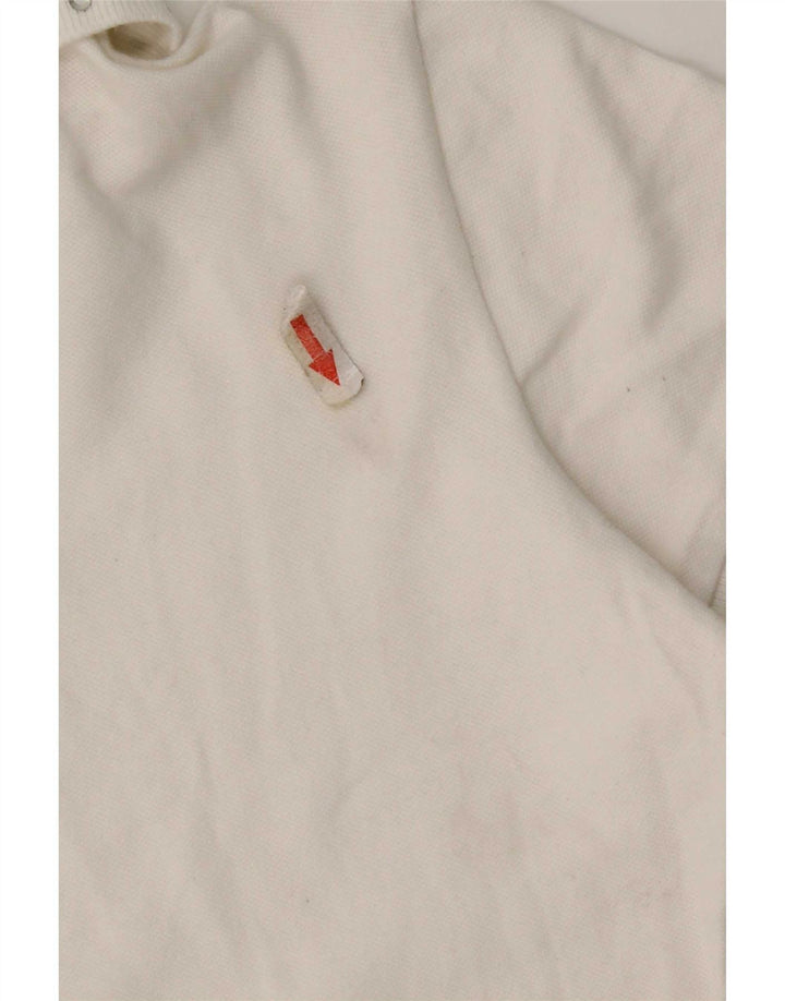 Fred Perry Polo para Mujer UK 10 Small Blanco