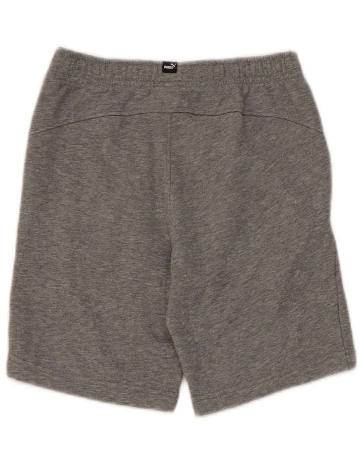 Puma Pantalones cortos deportivos para niño 7-8 años gris