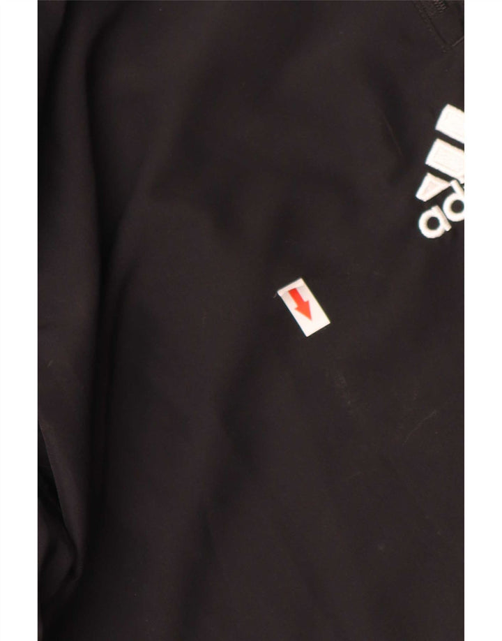 Adidas Hombre Pantalones De Chándal Joggers Grande Negro Poliéster
