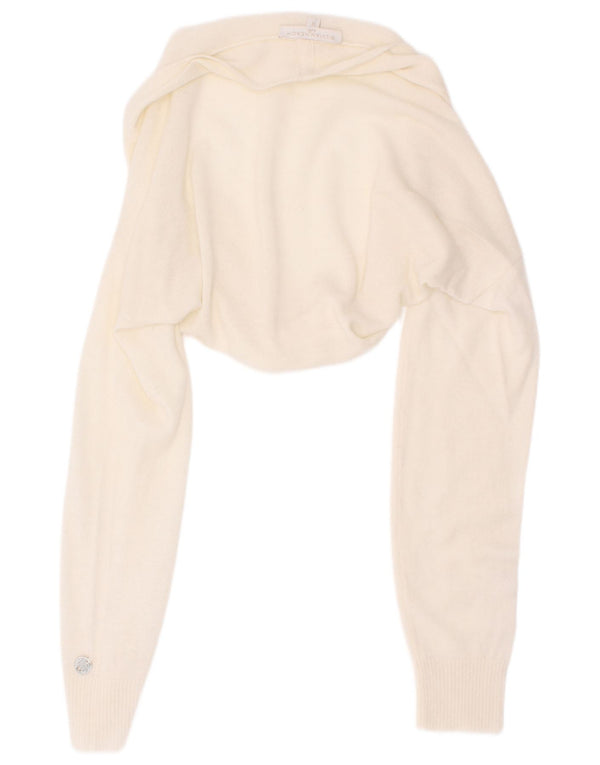 Silvian Heach Top Bolero para Mujer UK 8 Small Off White Viscosa