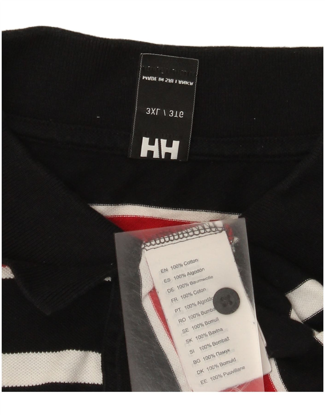 Helly Hansen Polo Hombre 3XL Algodón A Rayas Multicolor