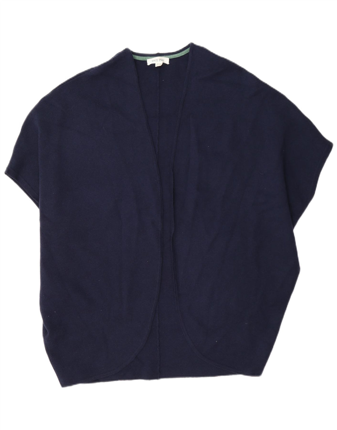 White Stuff Poncho Cárdigan para Mujer UK 40 Medio Azul Marino Poliéster