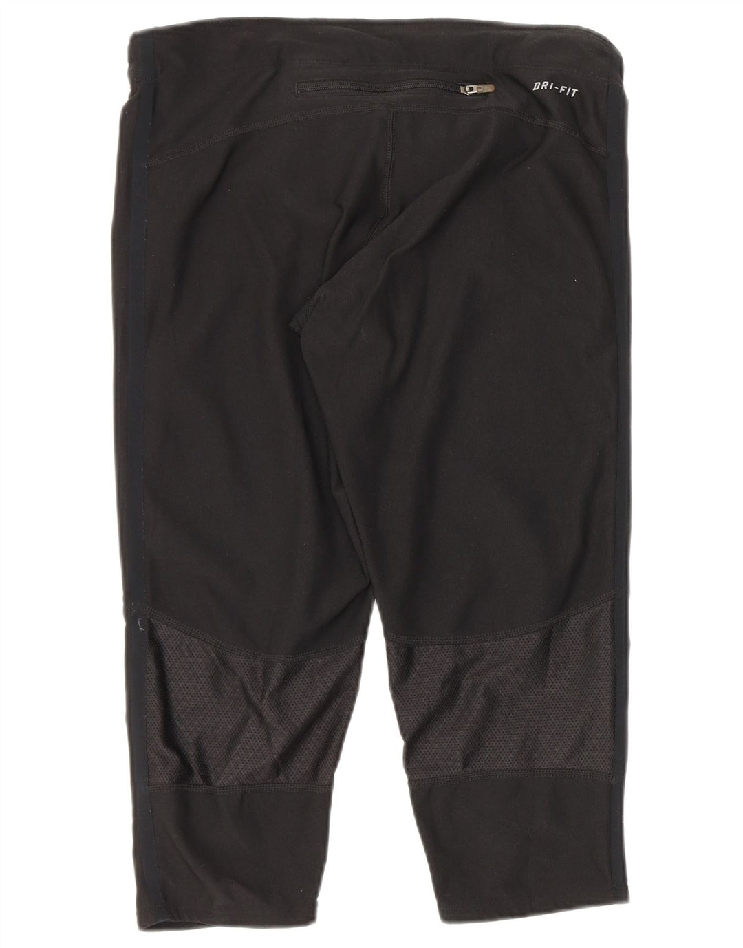 Nike - Leggings capri para mujer (talla 8), poliéster con lunares negros pequeños