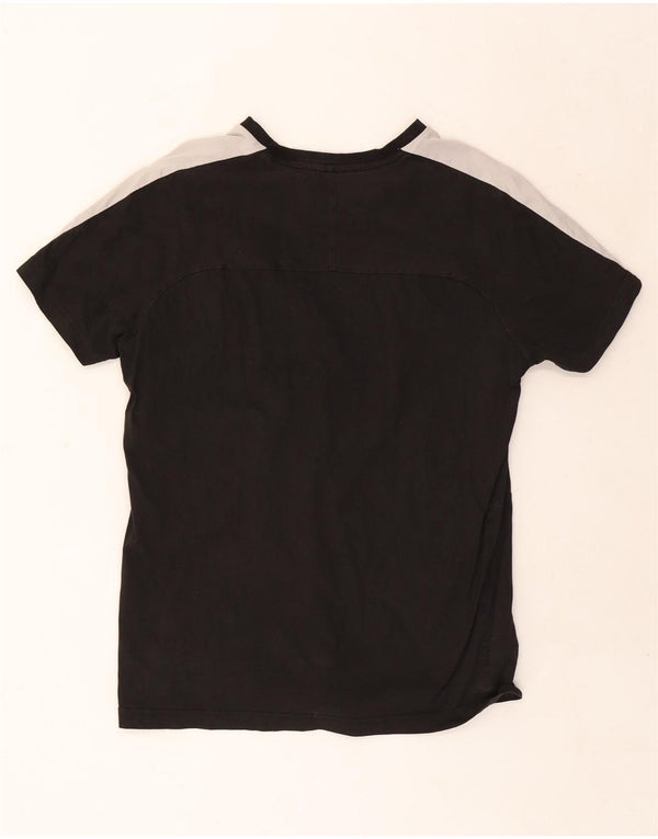 Camiseta Puma Mercedes AMG Petronas para hombre, talla grande, color negro, algodón