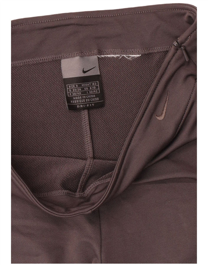 Nike Mujer Capri Chándal Pantalones Reino Unido 8/10 Pequeño Gris