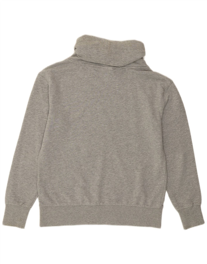 DIADORA Jersey tipo sudadera con cuello vuelto para mujer UK 44 Gris medio