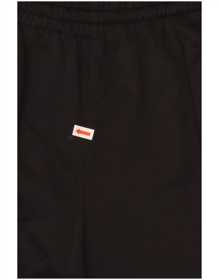 Kappa Hombre Pantalones De Chándal Gráficos Poliéster Color Block Medium Negro