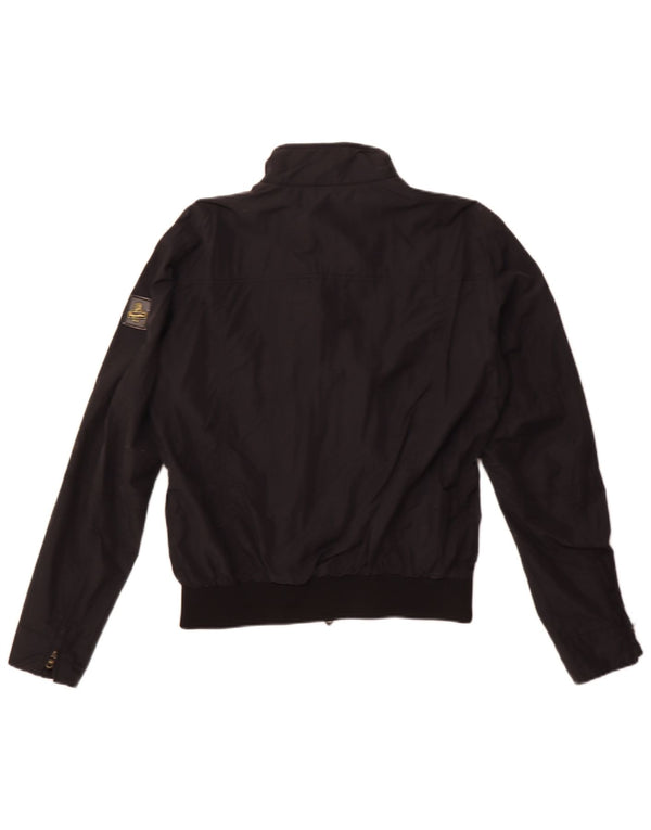 Refrigiwear Chaqueta Bomber para Mujer UK 40 XL Poliamida Negra
