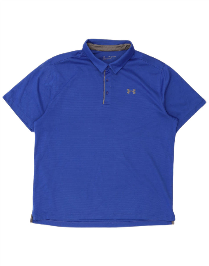 UNDER ARMOUR Polo para hombre 2XL Azul