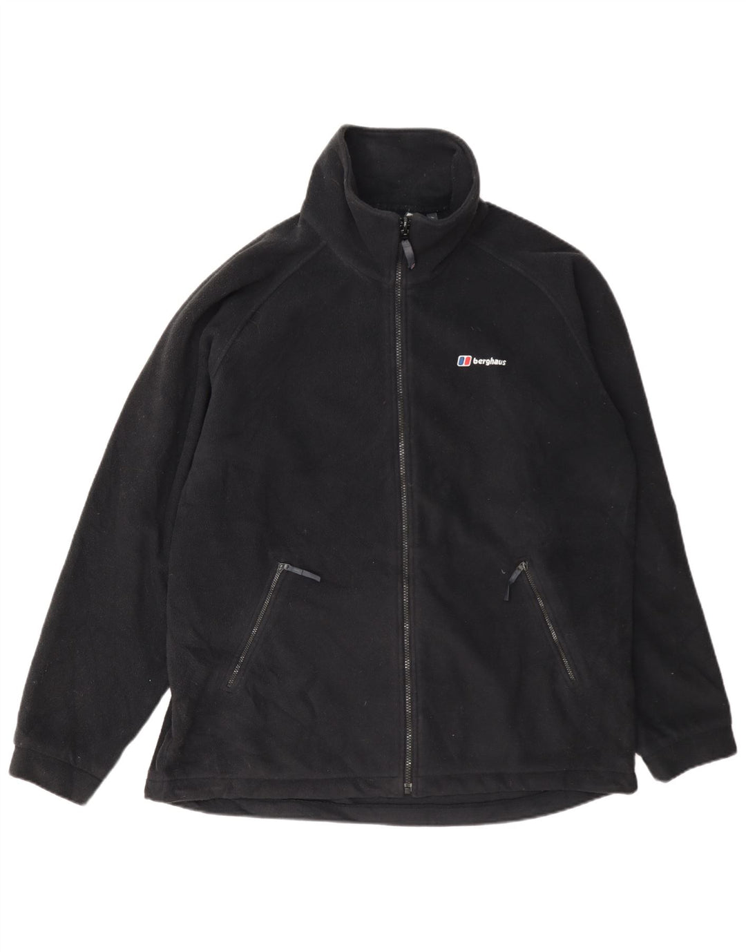 Berghaus Chaqueta polar para hombre UK 40 Large Poliéster negro