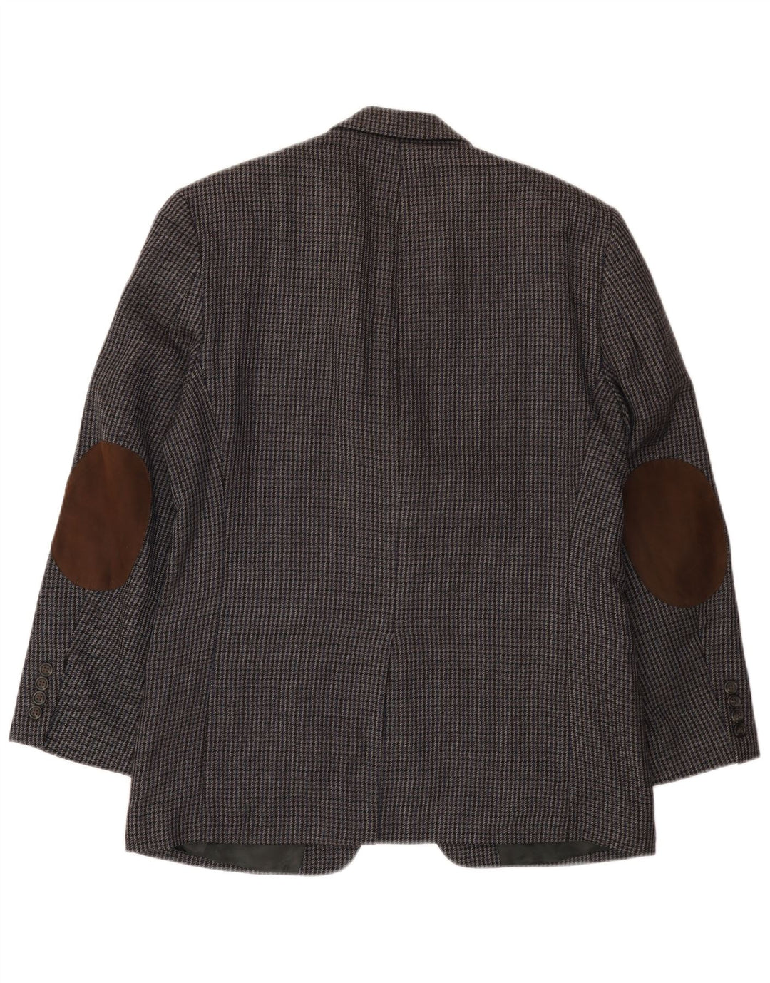 Chaps Chaqueta tipo blazer de 2 botones para hombre UK 38 Gris medio Pata de gallo