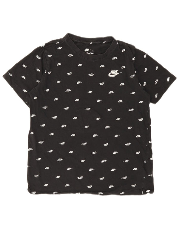 Nike Camiseta gráfica para niños 13-14 años XL Negro Algodón
