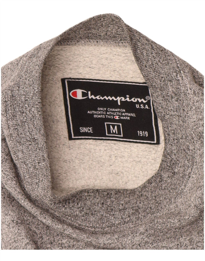 Champion Sudadera Gráfica De Algodón Con Motivos Gris Medio |