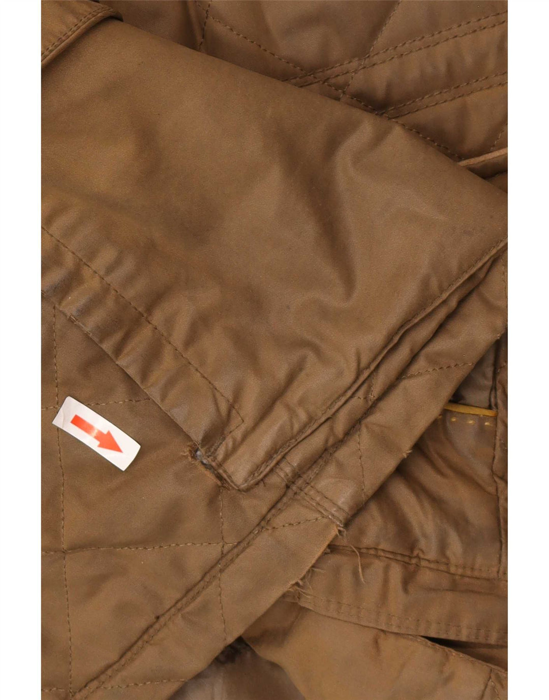Massimo Dutti Chaqueta utilitaria para hombre UK 40 Large Nylon marrón
