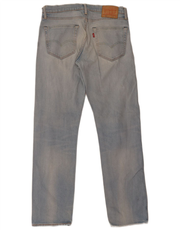 Levi's Hombre 504 Vaqueros Rectos W31 L32 Algodón Azul