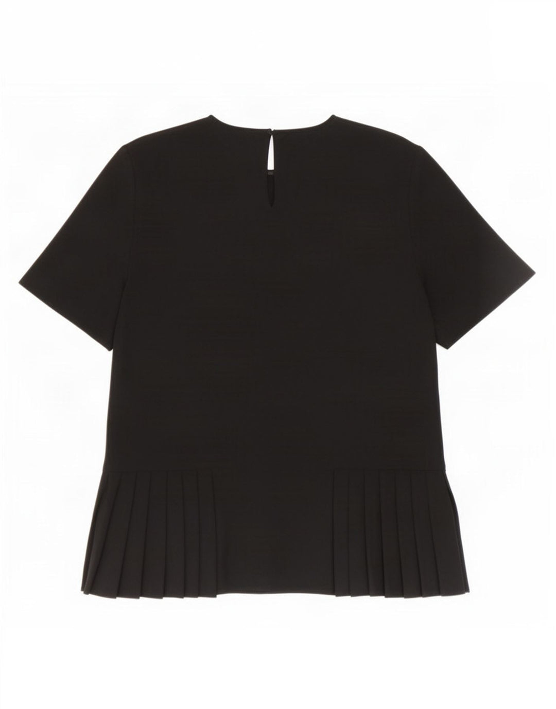 Zara Mujer Blusa Top UK 10 Small Negro