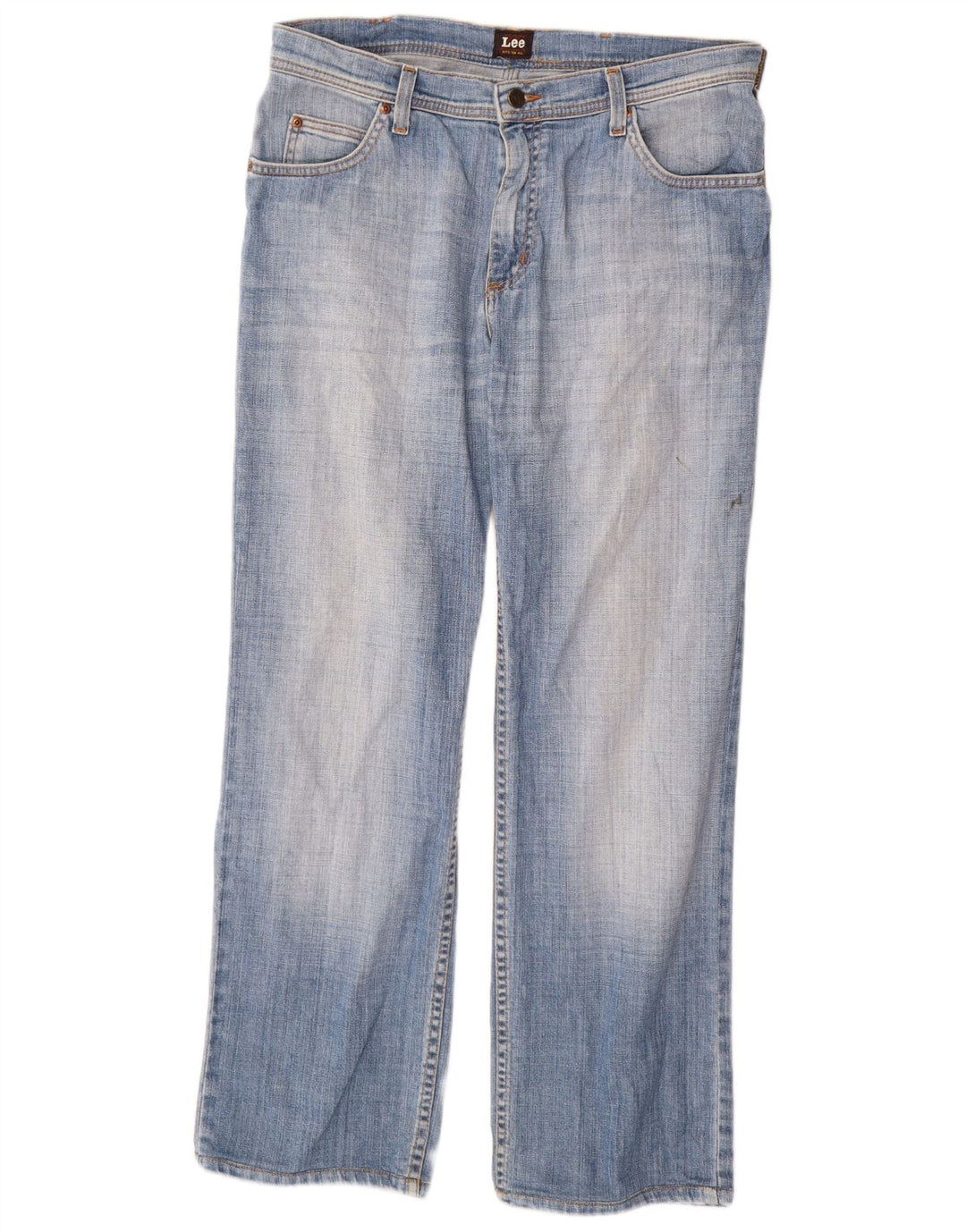 Lee Vaqueros Rectos Brooklyn Para Hombre W34 L34 Algodón Azul