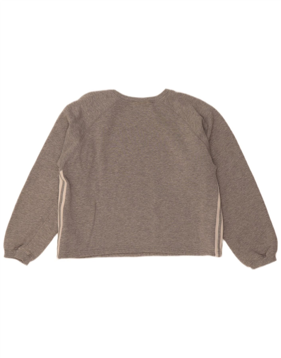 Adidas - Sudadera para mujer, talla 40, algodón gris medio