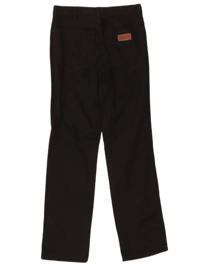 Wrangler Vaqueros rectos para hombre W30 L31 Algodón negro