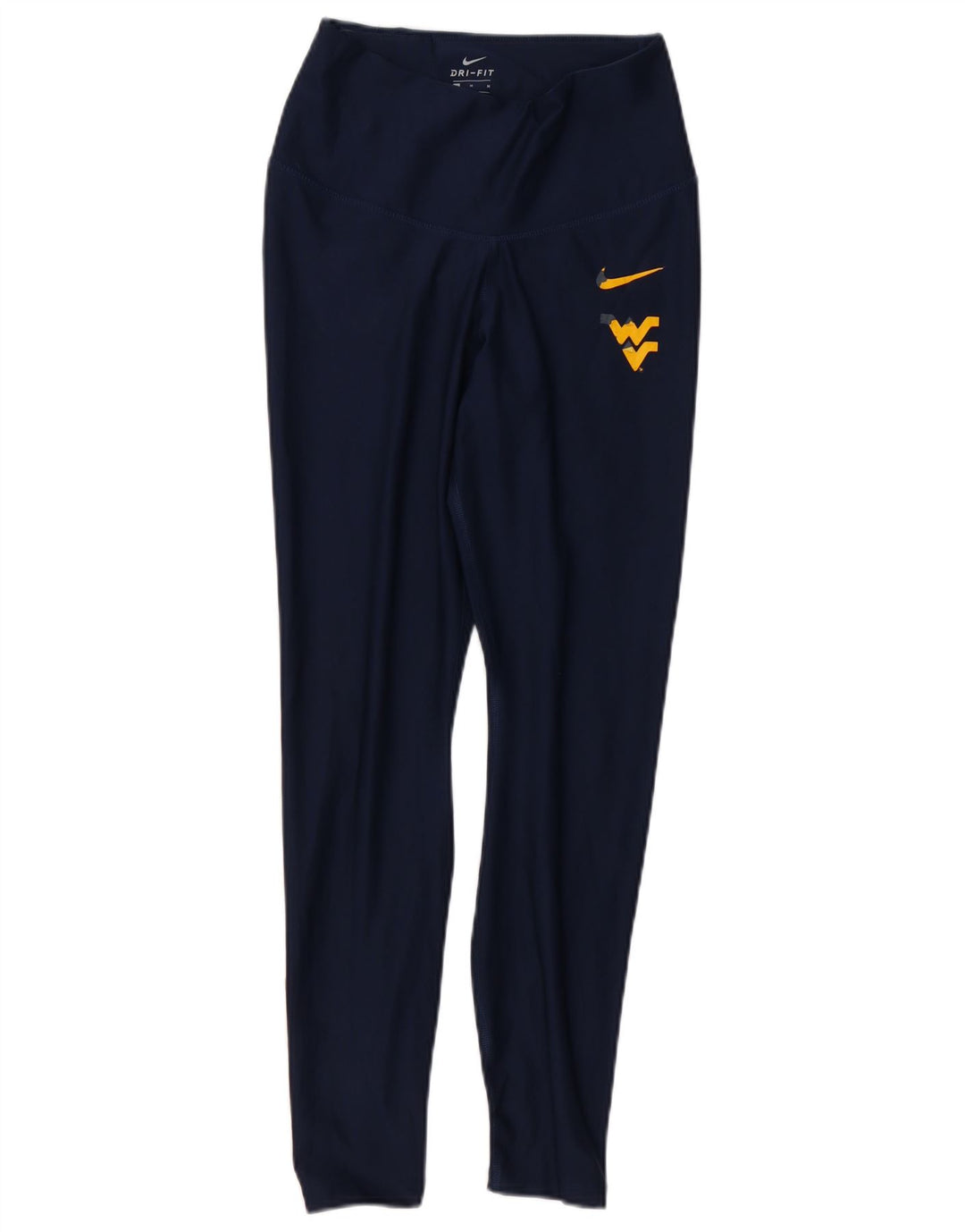 Leggings NIKE Dri Fit para mujer UK 12 Mediano Azul marino Poliéster