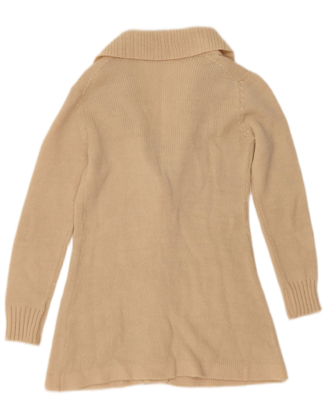 Vintage mujer Cardigan suéter Reino Unido 12 medio apagado blanco