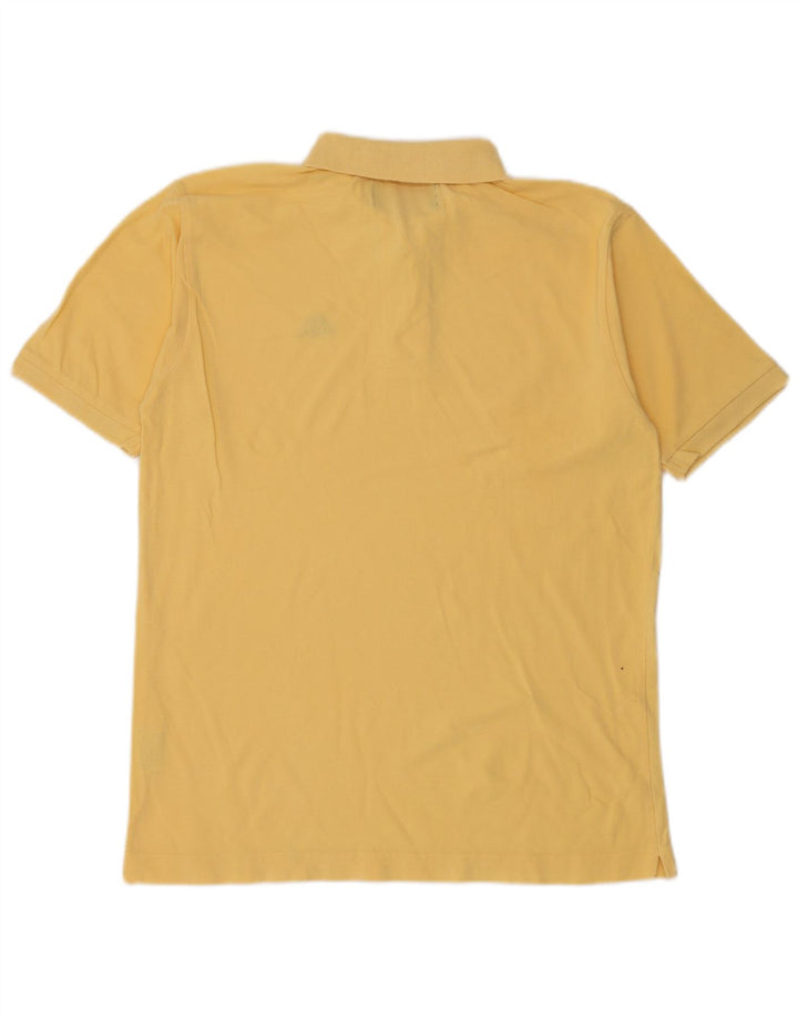 Polo Kappa Hombre De Algodón Amarillo Medio