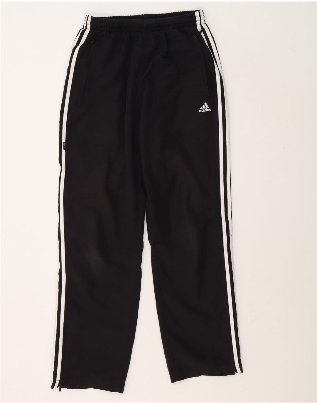 Adidas Pantalones de chándal para mujer UK 10 Small Black Poliéster