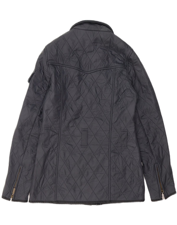 Barbour Chaqueta acolchada para mujer UK 8 Small Azul marino