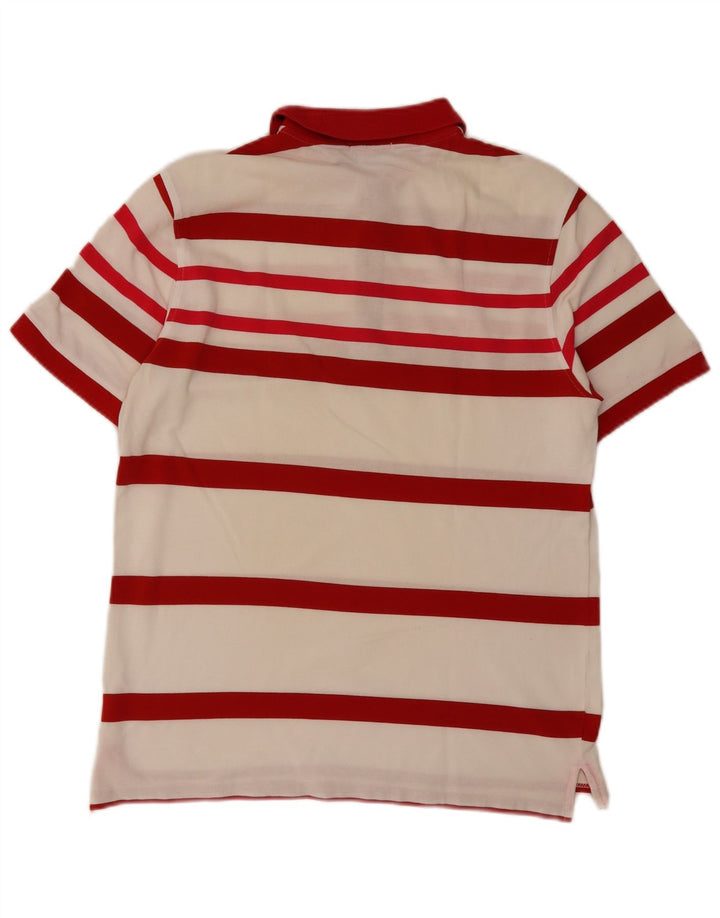 Sergio Tacchini Polo Hombre Algodón Rayas Rojas Grandes