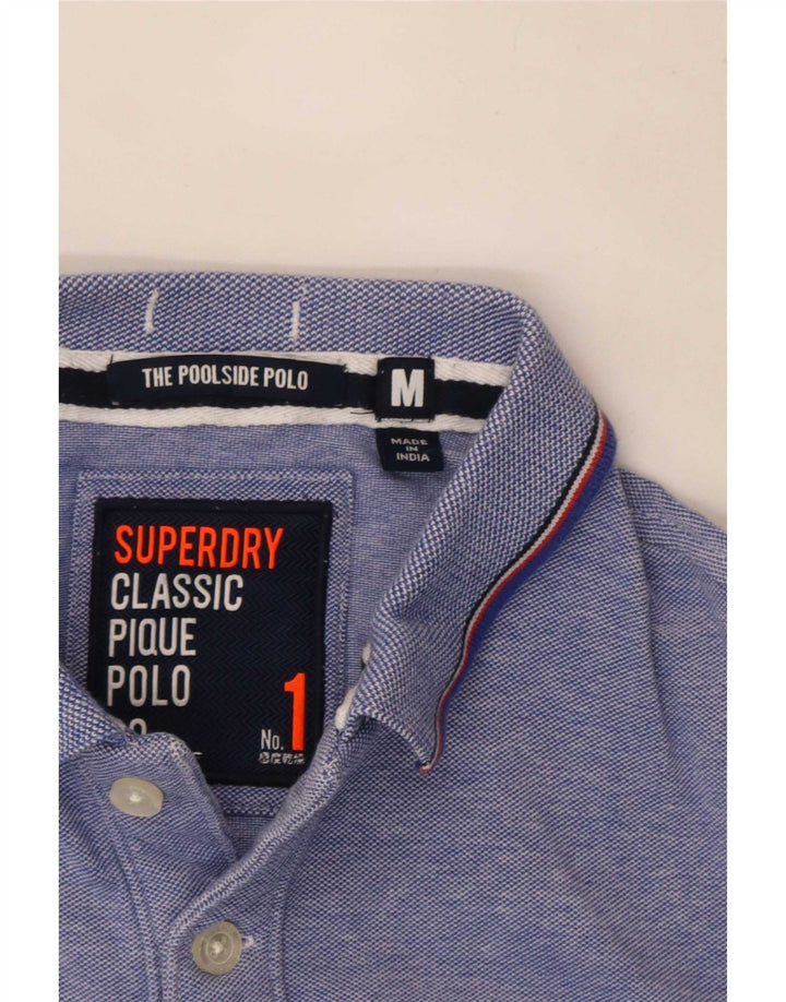 Superdry Polo De Rayas Azul Medio Para Hombre