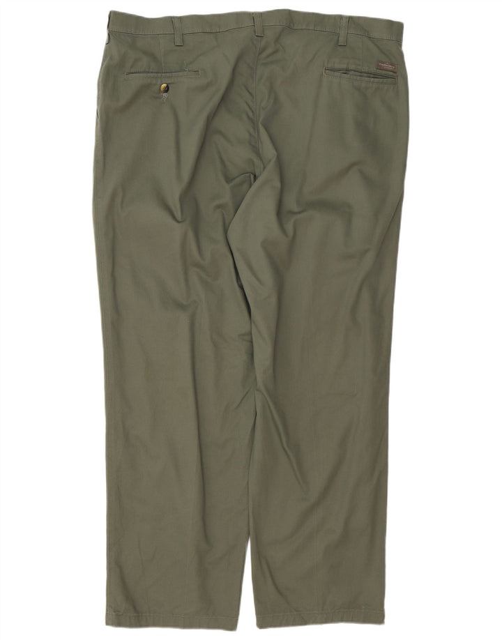 WRANGLER Pantalones chinos con clavija Timber Creek para hombre W42 L30 Algodón caqui