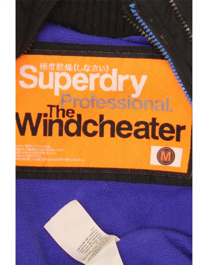 Superdry Chaqueta Cortavientos The Windcheater para Mujer UK 44 Medium Black
