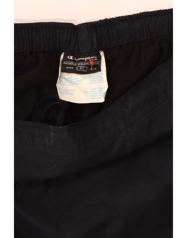 Champion Pantalones de chándal para mujer ES 40 XL Poliéster azul marino