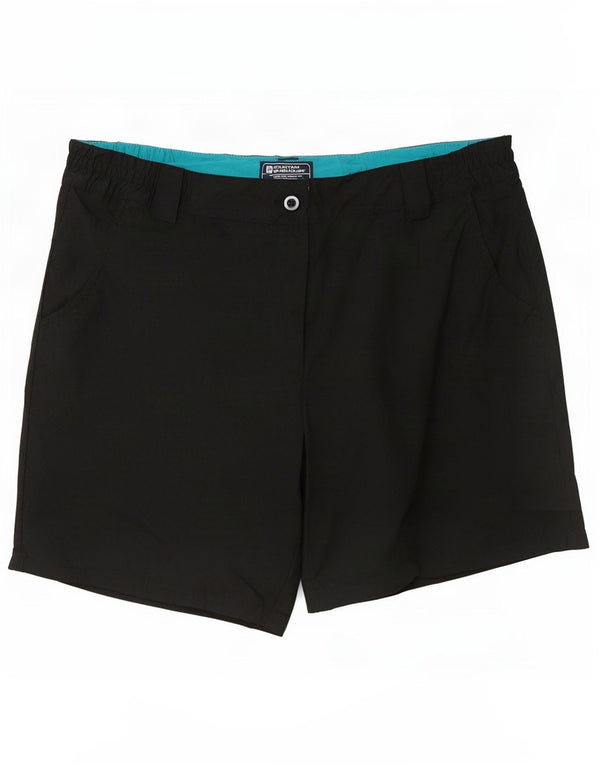 Pantalones cortos chinos para mujer Mountain Warehouse UK 12 Medium W32 Poliéster negro