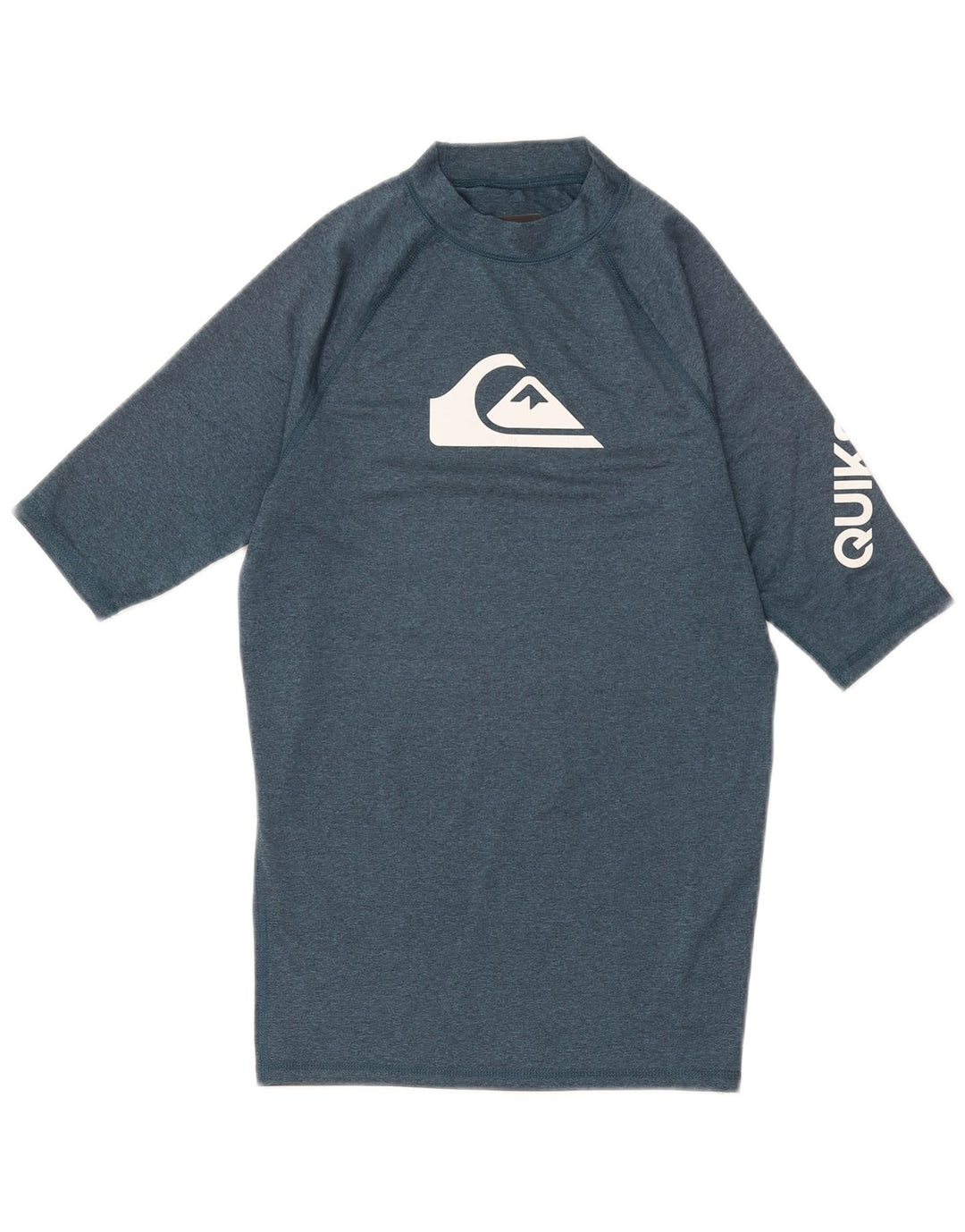 Quiksilver - Camiseta gráfica para hombre, talla pequeña, color azul