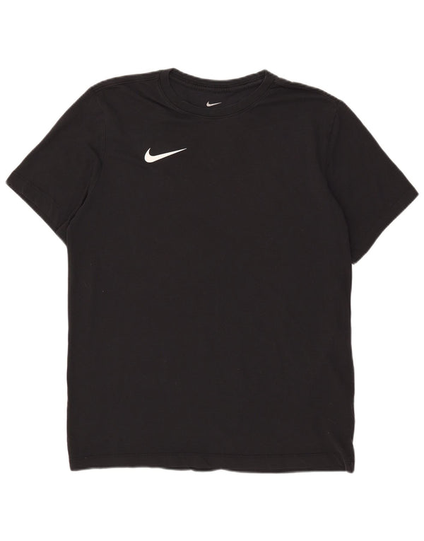 Nike - Camiseta Dri Fit para hombre, talla mediana, algodón negro