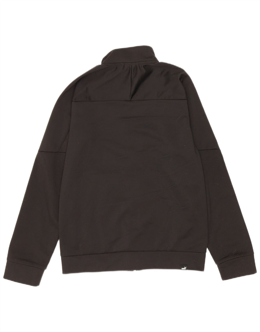Puma Chaqueta de chándal gráfica para niños 11-12 años Negro Poliéster
