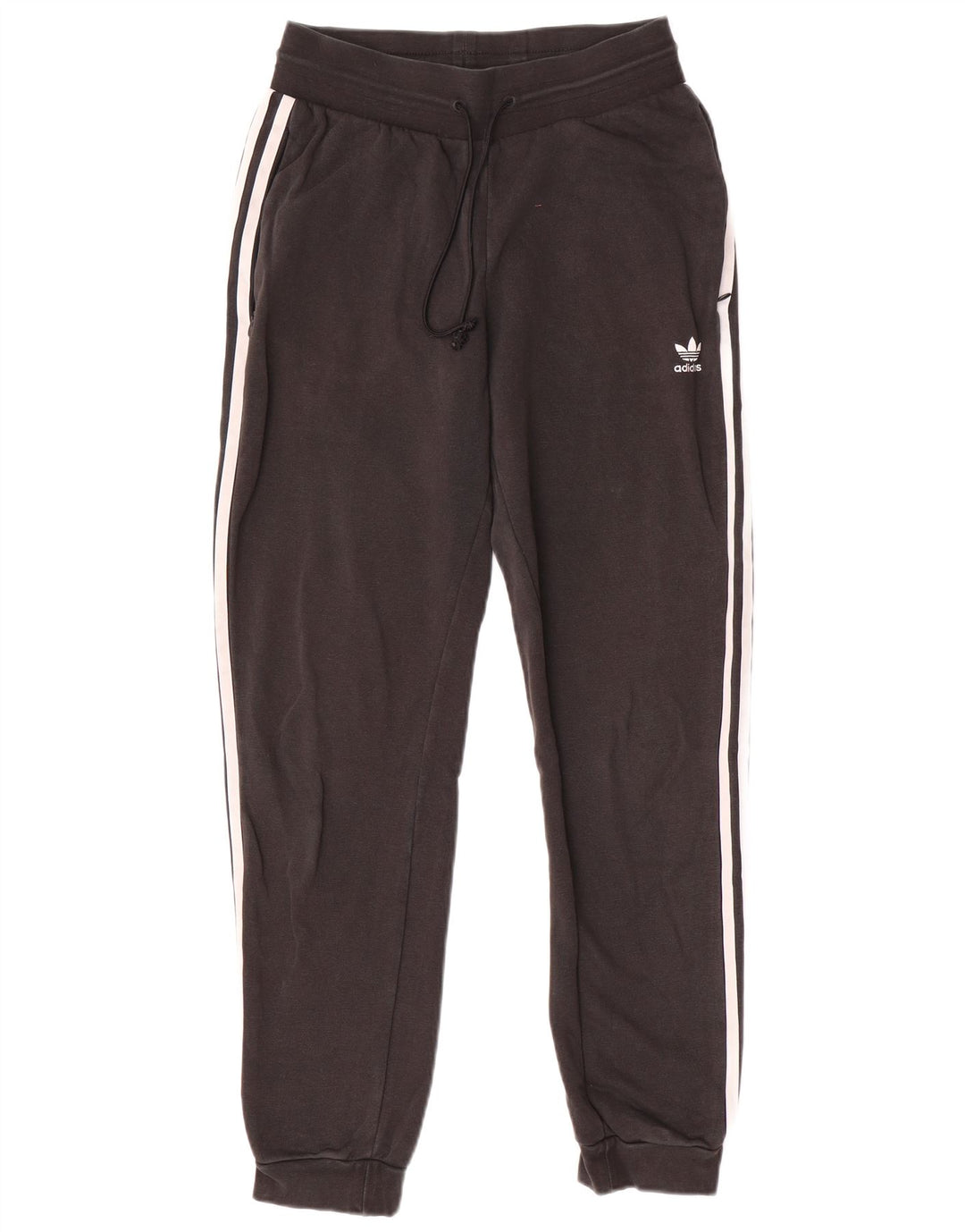 ADIDAS Pantalones de chándal para mujer Joggers UK 10 Small Black Poliéster