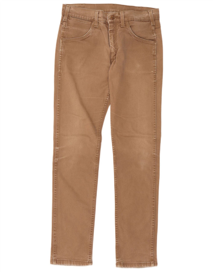 Vaqueros Wrangler Hombre Slim W31 L34 Algodón Marrón