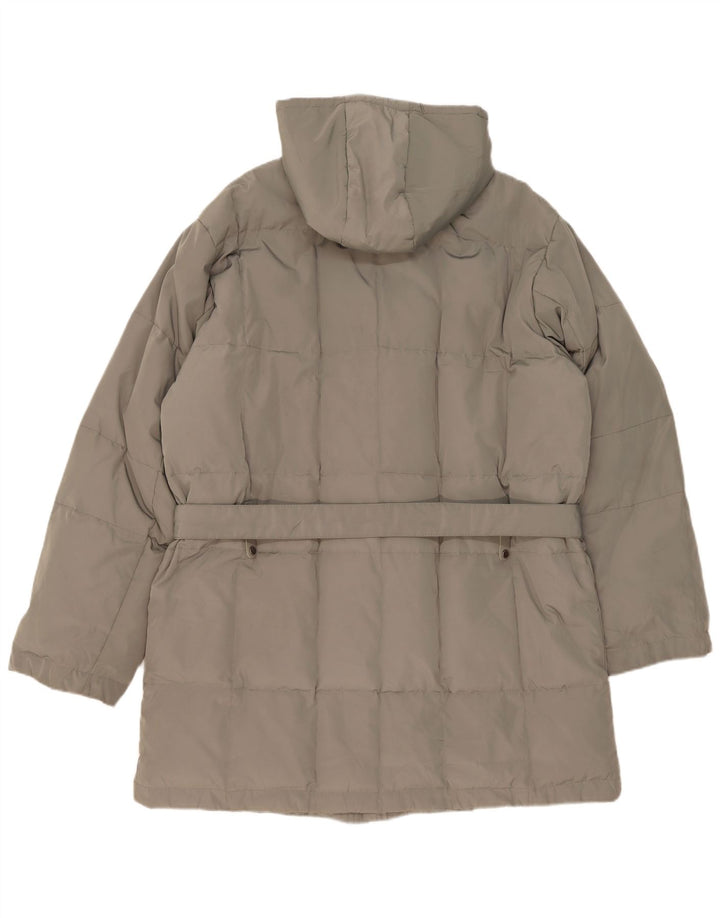 Piero Guidi Abrigo acolchado para hombre UK 44 2XL Gris Poliéster