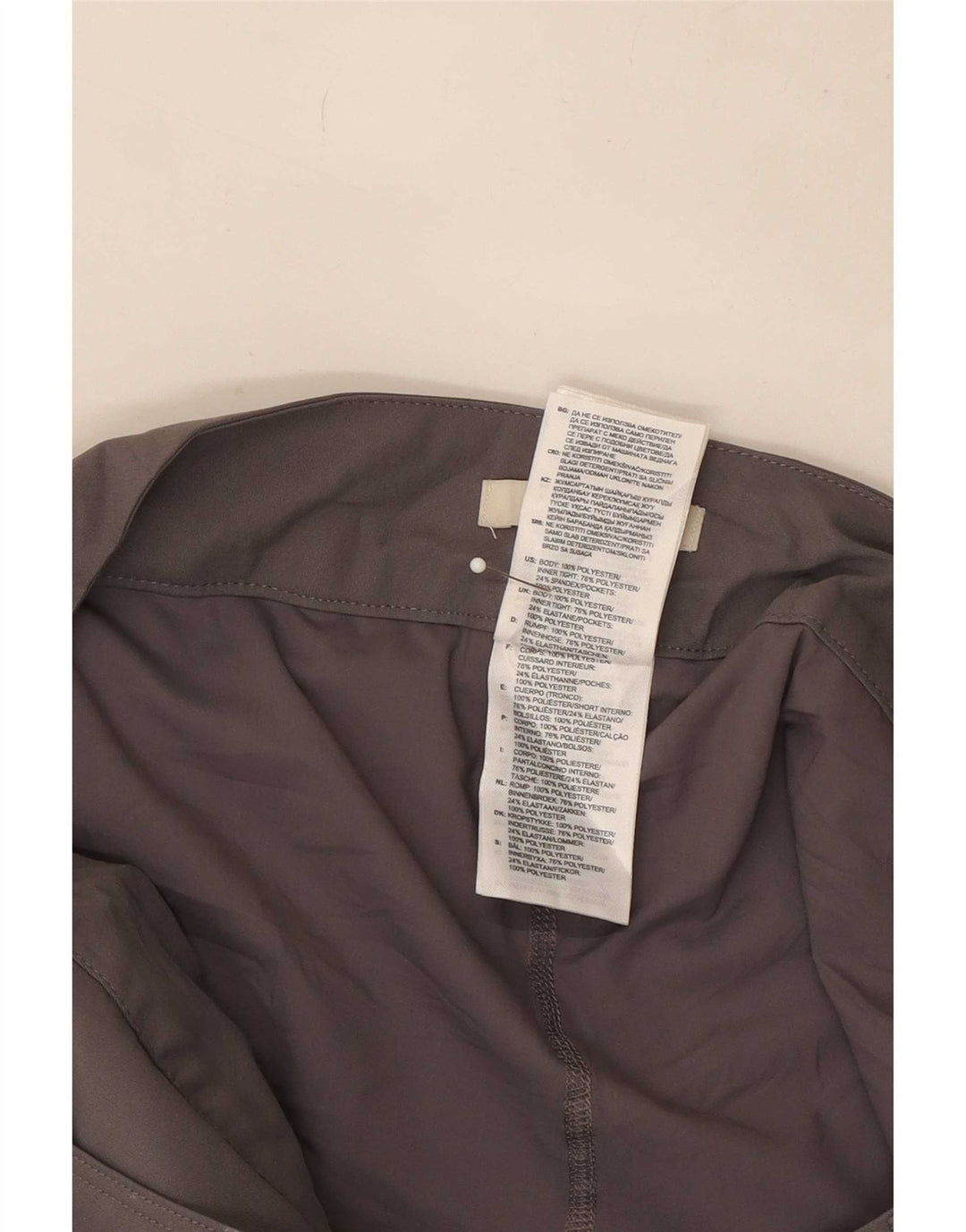 Adidas Minifalda para mujer UK 14 Large W32 Gris Poliéster