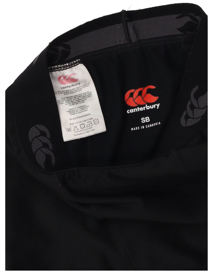 Canterbury Leggings gráficos para niñas 7-8 años Pequeño Negro Poliéster