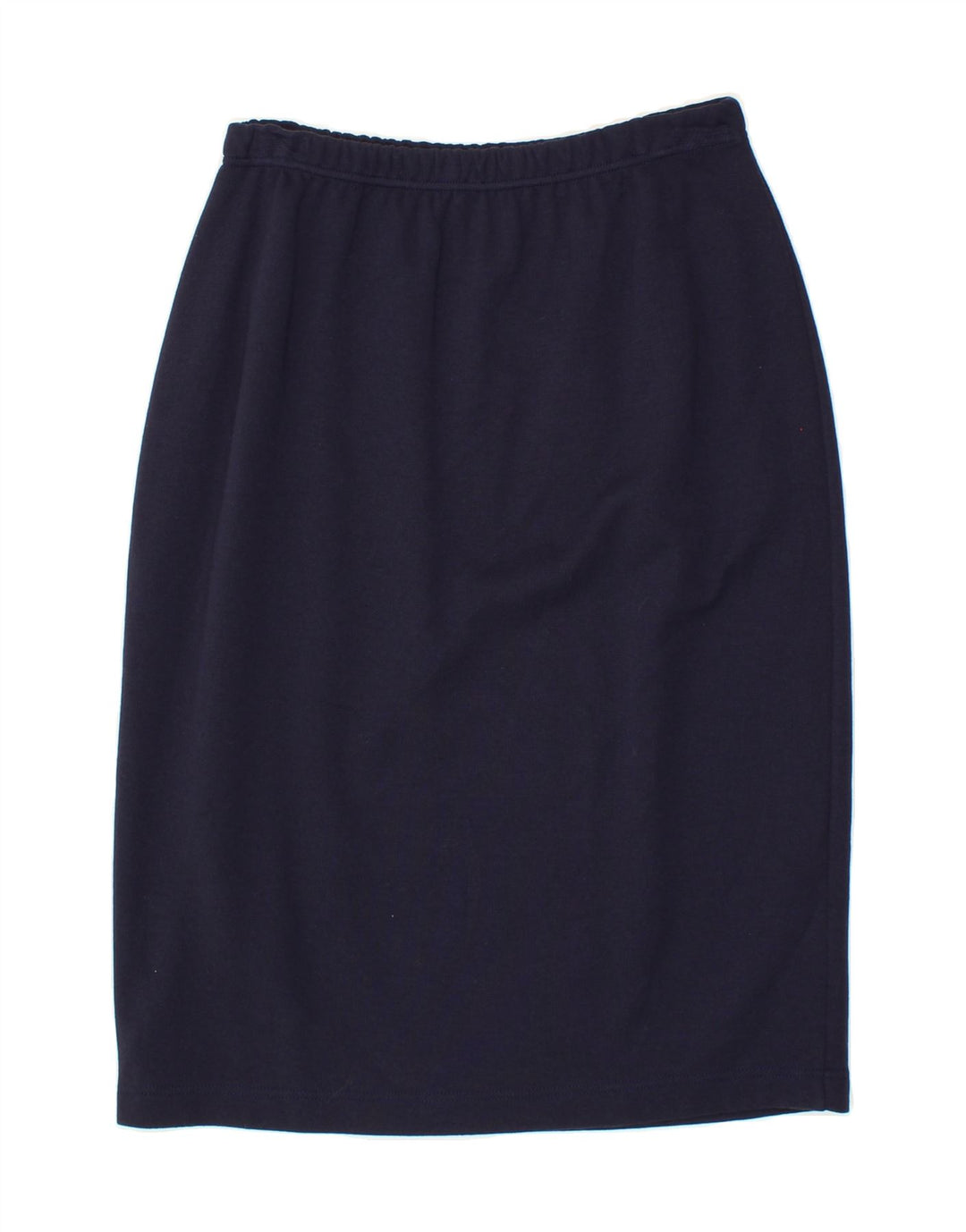 VINTAGE Womens Pencil Skirt W26 Small  Navy Blue Polyamide Vintage Vintage and Second-Hand Vintage from Messina Hembry 